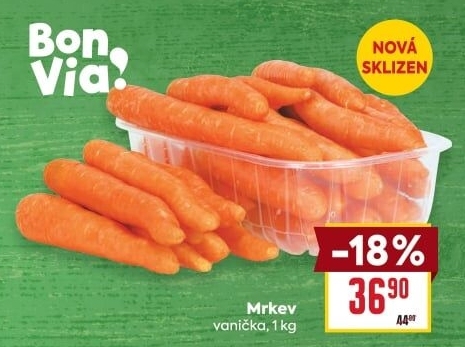 Mrkev Billa Bonvia
