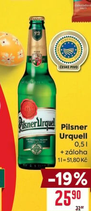 Pivo Pilsner Urquell