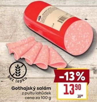 Salám Gothaj Kostelecké uzeniny