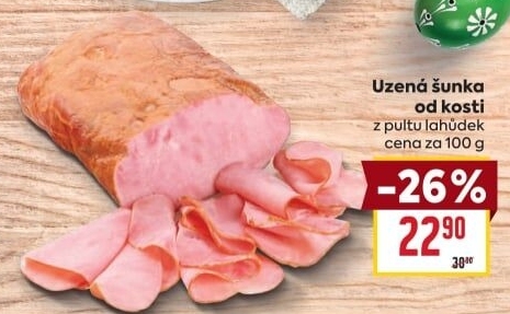Šunka uzená od kosti
