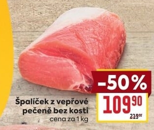 Vepřová pečeně bez kosti
