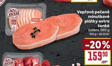 Vepřová pečeně bez kosti Vocílka