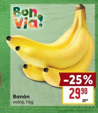 Banány Billa Bonvia