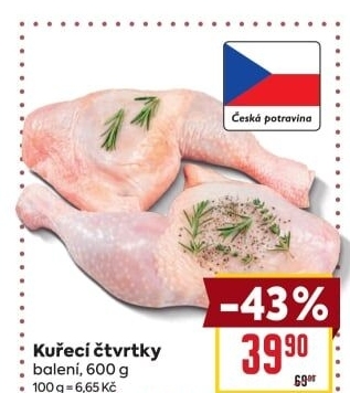 Kuřecí čtvrtky