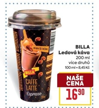 Ledová káva Billa