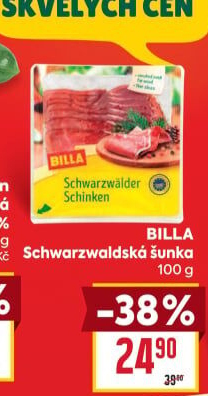 Šunka schwarzwaldská Billa