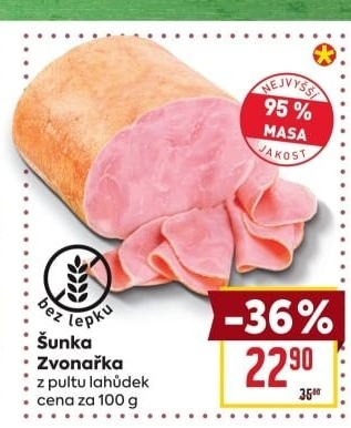 Šunka Zvonařka nejvyšší jakosti