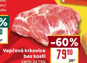 Vepřová krkovice bez kosti