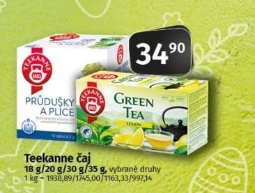 Čaje Teekanne