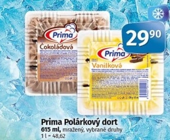 Polárkový dort Prima