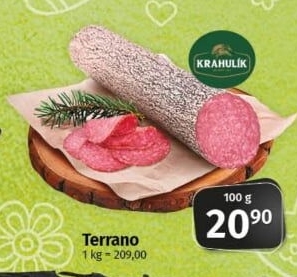 Salám Terrano Krahulík