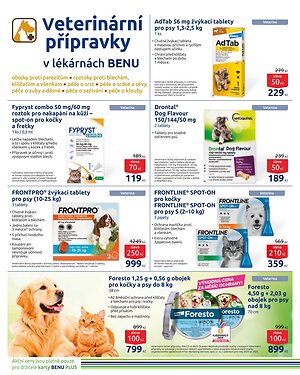 akční leták BENU Lékárna 1.4.2026-30.4.2026