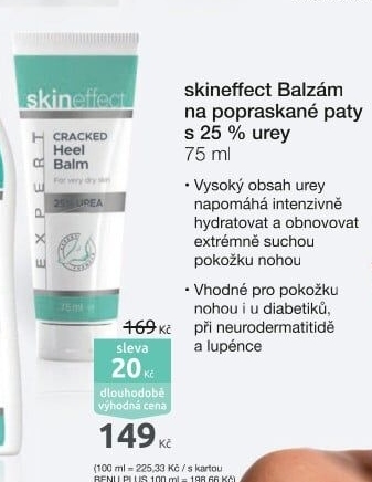 Balzám na popraskané paty Skineffect