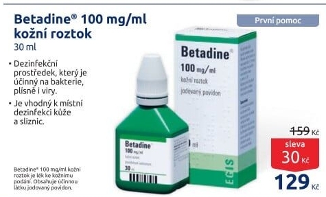 Dezinfekce Betadine
