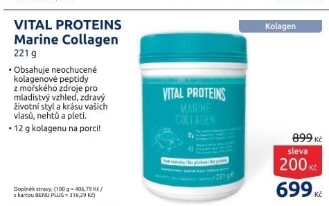 Doplněk stravy Collagen marine Vital Proteins
