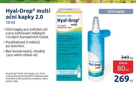 Kapky oční Multi Hyal-Drop