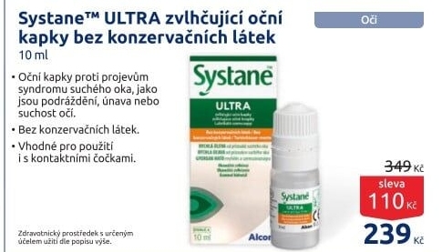 Kapky oční zvlhčující Ultra Systane Alcon