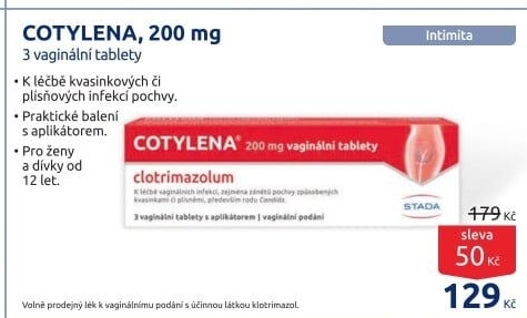 Tablety vaginální Cotylena