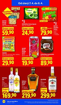 akční leták Lidl 7.4.2026-8.4.2026