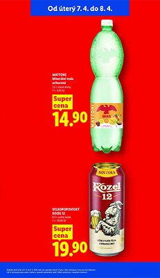 akční leták Lidl 7.4.2026-8.4.2026