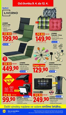 akční leták Lidl 7.4.2026-12.4.2026