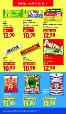 akční leták Lidl 9.4.2026-12.4.2026