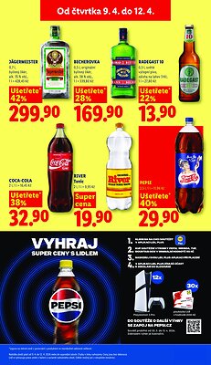 akční leták Lidl 9.4.2026-12.4.2026