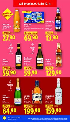 akční leták Lidl 9.4.2026-12.4.2026