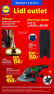akční leták Lidl 9.4.2026-12.4.2026