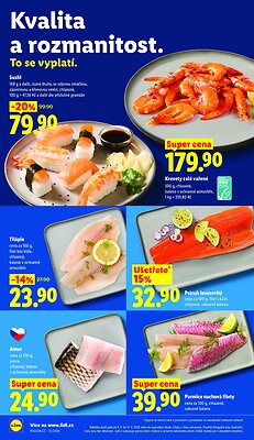akční leták Lidl 9.4.2026-12.4.2026