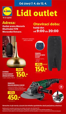 akční leták Lidl 9.4.2026-12.4.2026