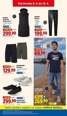 akční leták Lidl 9.4.2026-12.4.2026