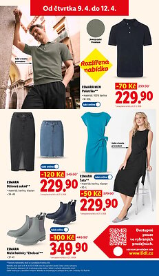 akční leták Lidl 9.4.2026-12.4.2026