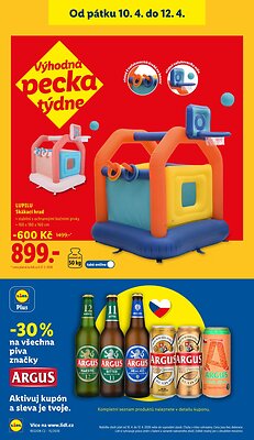akční leták Lidl 9.4.2026-12.4.2026