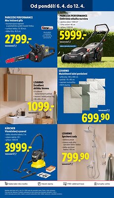 akční leták Lidl 9.4.2026-12.4.2026