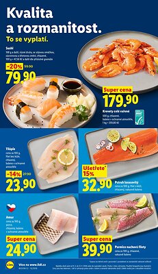 akční leták Lidl 9.4.2026-12.4.2026
