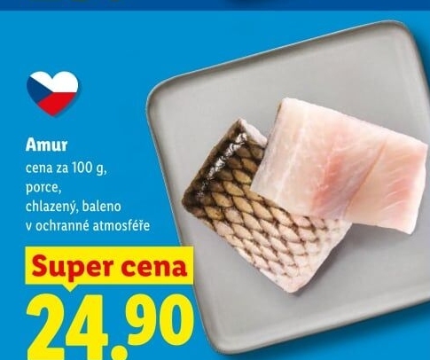 Amur bílý