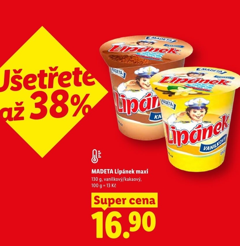 Dezert Lipánek Madeta