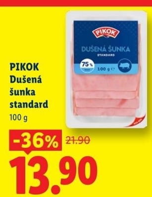 Šunka dušená standard Pikok