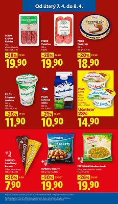 akční leták Lidl 7.4.2026-8.4.2026