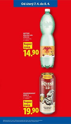 akční leták Lidl 7.4.2026-8.4.2026