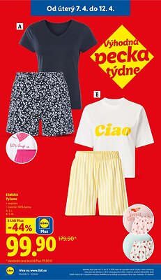 akční leták Lidl 7.4.2026-8.4.2026