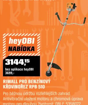 KřovinořezbenzínovýRiwallRPB 510