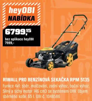SekačkabenzínováRiwall ProRPM 5135