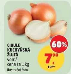 Cibule kuchyňská žlutá