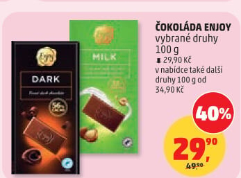 Čokoláda Enjoy