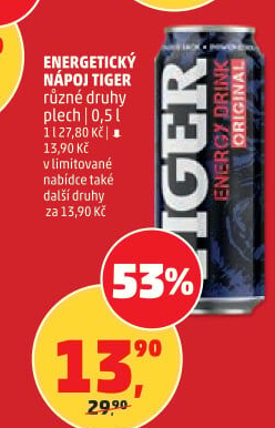 Energetický nápoj Tiger