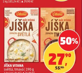 Jíška hotová Vitana