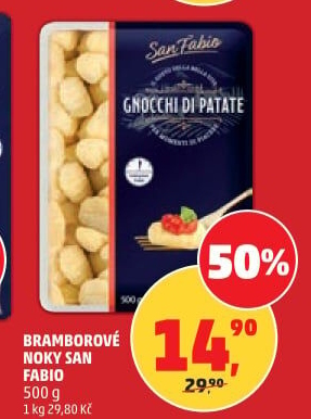 Noky bramborové San Fabio