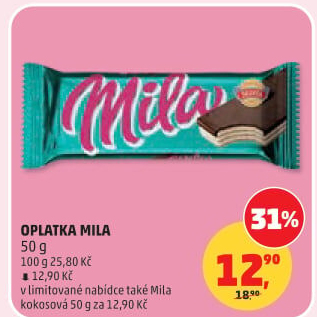 Oplatky Mila Sedita